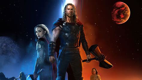 Thor Love And Thunder 2021 Movie Art Wallpaper,HD Superheroes Wallpapers,4k Wallpapers,Images ...