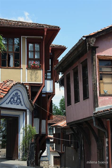 "plovdiv old town" by milena boeva | Redbubble