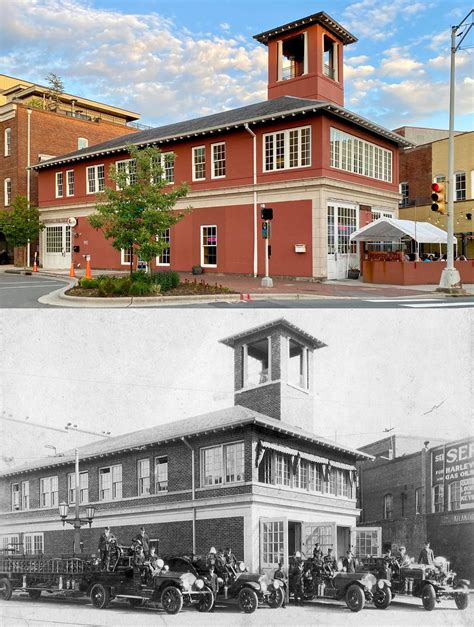 Then and Now – Old Station 1, Durham – Legeros Fire Blog