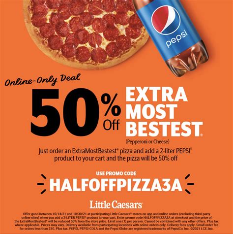 Little Caesars® Pizza Coupons & DealsNovember 2024 Little Caesar's Large Pizza