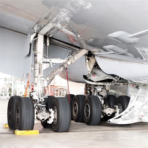 Frequent flyers need a rest too. Detail of the @airbus a380 landing gear in the @lhtechnik ...