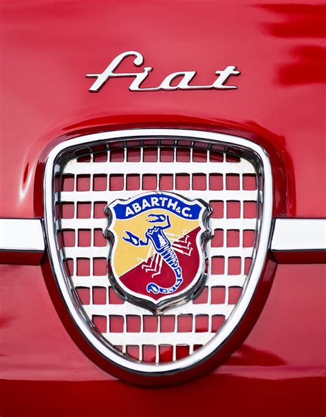 Fiat Emblem 2 Photograph by Jill Reger