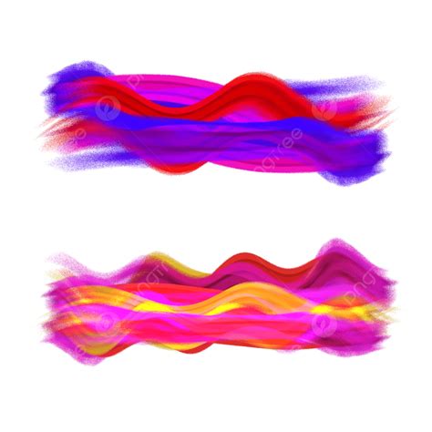 Wavy Brush Strokes Overlay Effects Photoshop Texture Psd Clip Art, Colors, Strokes, Texture PNG ...