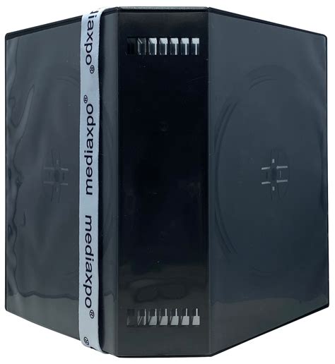 Black 16 Disc DVD Cases – CheckOutStore.com