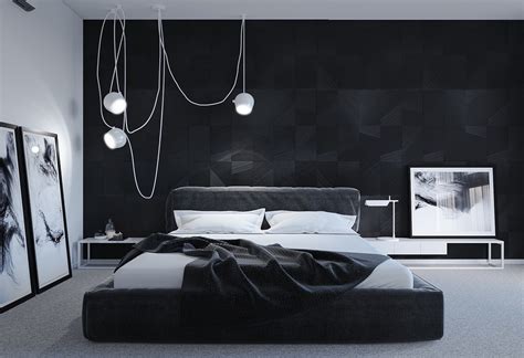 40 Beautiful Black & White Bedroom Designs