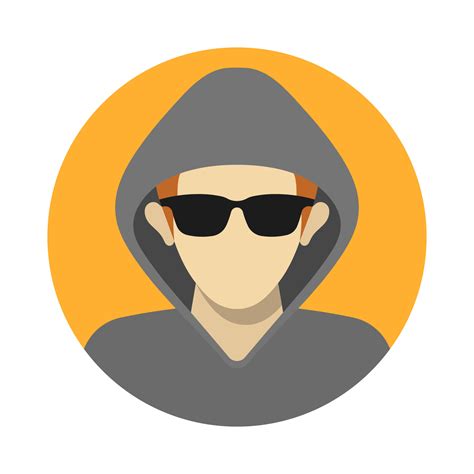 hacker avatar vector ilustration 6487912 Vector Art at Vecteezy