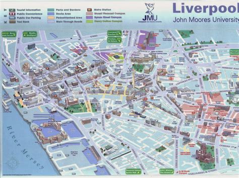 Maps of Liverpool, UK - Free Printable Maps