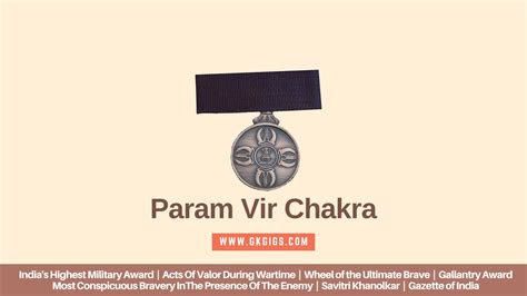 Param Vir Chakra Winners List With PDF (2023 Updated) - GkGigs