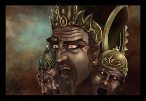 Ravana king of Sri Lanka by Narasura-of-Kashi on DeviantArt