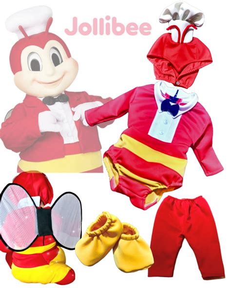 Jollibee Costume, Babies & Kids, Babies & Kids Fashion on Carousell