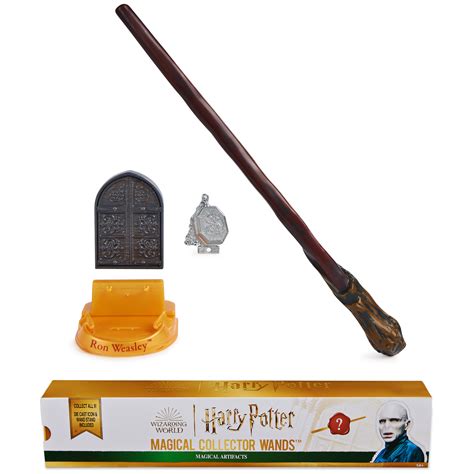 Wizarding World Harry Potter Mystery Collector Wand, Magical Artifacts Series, Styles Vary ...