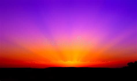 Purple sunset stock photo. Image of cloud, sunlight, outdoors - 5686198