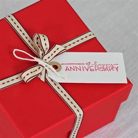 'happy anniversary' gift tag by chapel cards | notonthehighstreet.com