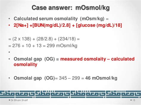 How To Calculate Serum Osmolality : In this study, we compared the worthley osmolality ...