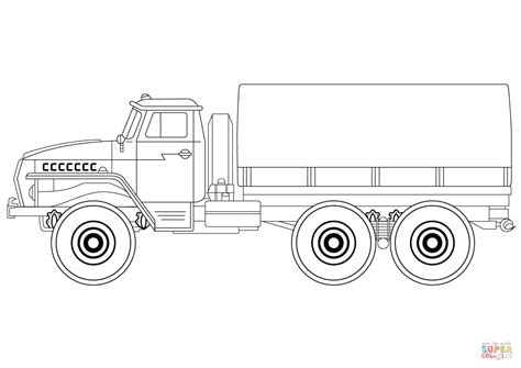 Army Truck Coloring Pages Coloring Pages