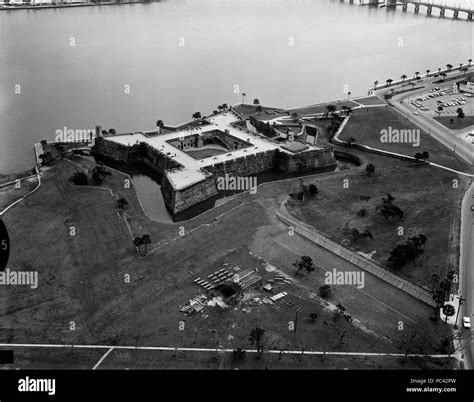 Aerial view of Castillo De San Marcos - 02 Stock Photo - Alamy