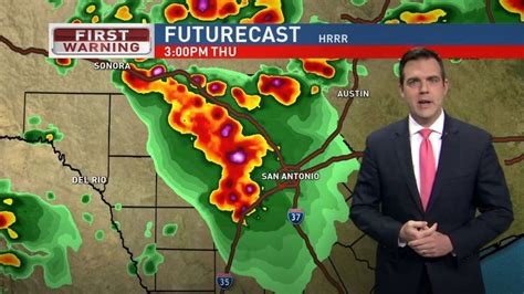 FIRST WARNING WEATHER: Severe weather expected to hit San Antonio today | KABB