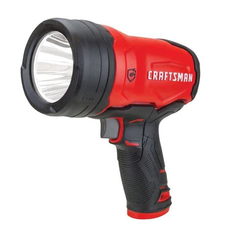 CRAFTSMAN 450-Lumen LED Rechargeable Flashlight (Battery Included) at Lowes.com