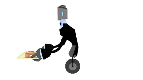 Robot waiter 3D Model $19 - .blend - Free3D