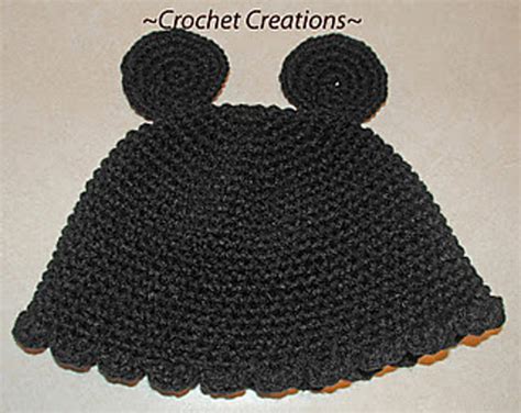 Ravelry: Mickey Mouse Ears Hat pattern by Amy Lehman