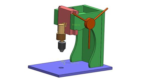 Drill Press Project | How to Make a Mini Drill Press