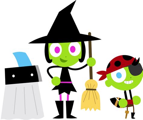 PBS Kids Digital Art - Halloween Costumes (2013) by LuxoVeggieDude9302 on DeviantArt