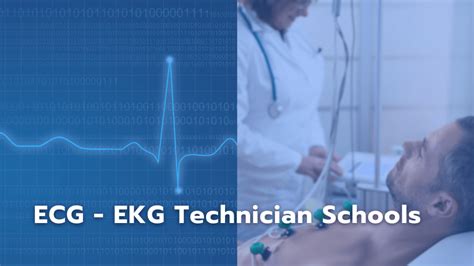 ECG EKG Technician Schools - ES Academy 2024