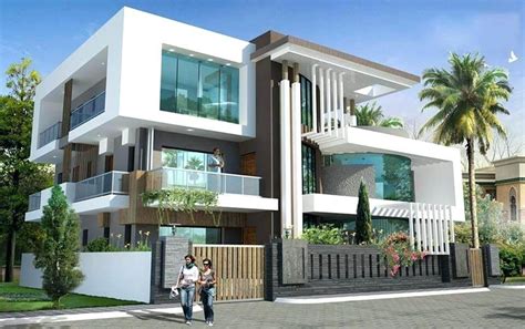 Modern 3 Storey Townhouse Design