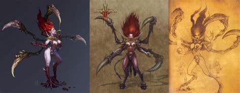 Andariel Diablo 2 | Creatures, Art, Illustration