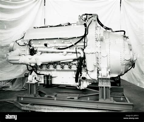 Napier Deltic Marine MTB engine Stock Photo - Alamy