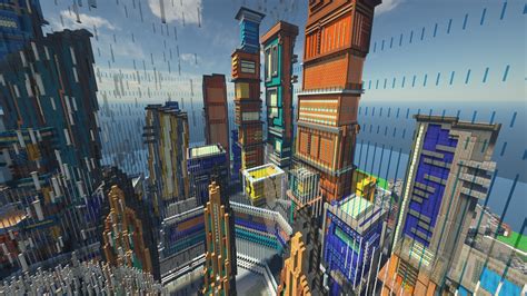 Futuristic City Minecraft Map