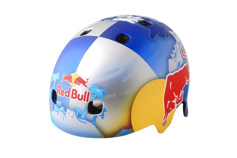 Red Bull Helmets – 6 custom-sprayed Red Bull Helmets