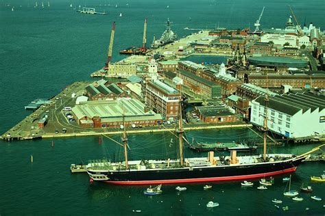 Portsmouth Harbour View From the Top Photograph by Loretta S