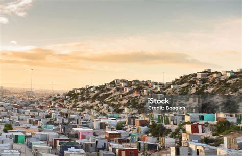 Khayelitsha Slum Western Cape South Africa Shanty Town Homes Stock Photo - Download Image Now ...