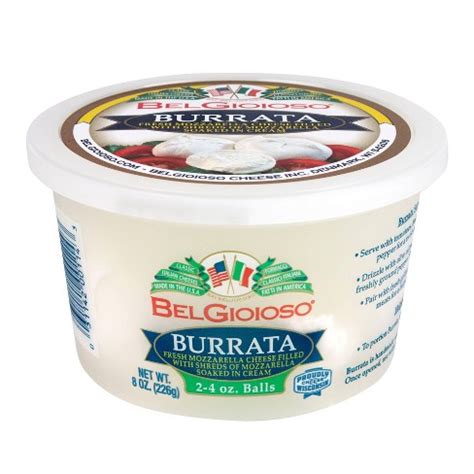 Belgioioso Burrata Cheese - 8oz : Target