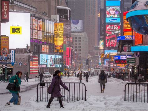 Pictures Of New York City In The Snow - Business Insider