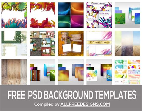 Free PSD Templates Great as Backgrounds for Your Projects