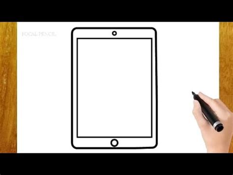 HOW TO DRAW IPAD - EASY STEP BY STEP - YouTube