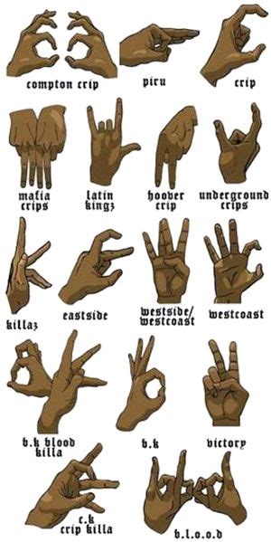 20 Gang sign ideas in 2021 | gang signs, gang, symbolic tattoos