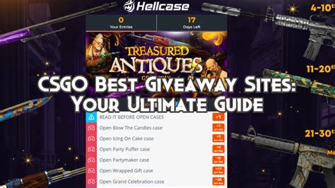 CSGO Best Giveaway Sites: Your Ultimate Guide - Playing History