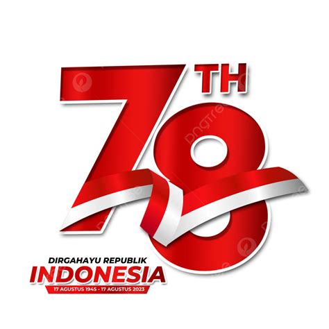 Logo Resmi Hut Ri 78 Pada Tahun 2023, Logo Hut Ri 78, Lambang Kemerdekaan 78, Kemerdekaan ...