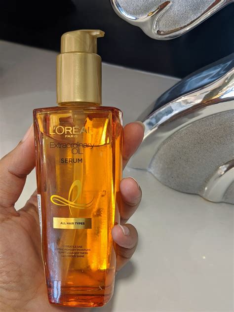 Unleash Shiny Hair With L'Oral Argan Oil Serum!