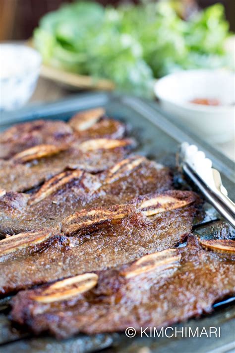 BEST Kalbi (Korean BBQ Short Ribs) Marinade Recipe - Kimchimari