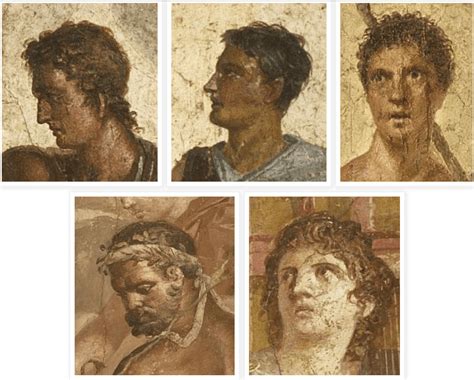 Greek Heroes from Pompeii: Perseus, Jason, Theseus, Hercules, Achilles Mycenaean, Minoan ...