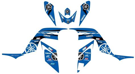 Yamaha Raptor 700R Graphics d10 – Krazygraphics.com