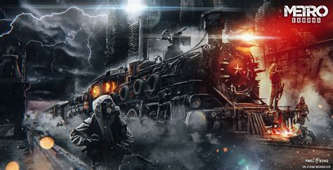 Metro Exodus HD Wallpaper: Post-Apocalyptic Journey by Pavel Bond