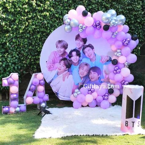 Book BTS Theme Birthday Decoration