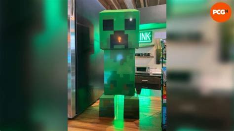 New Minecraft Creeper mini fridge keeps your drinks explosively cool