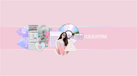 pastel grunge youtube banner template [psd] by iheartpink-rachel on ...