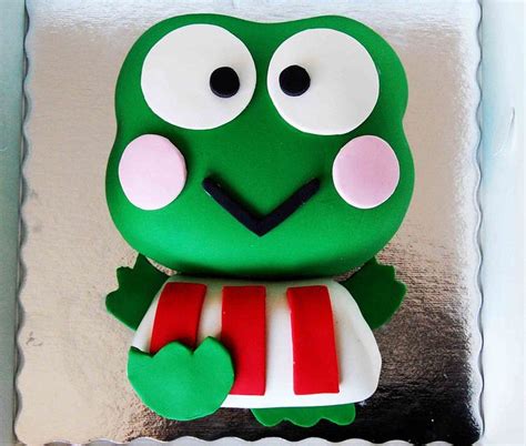 Keroppi Cake | Minnie, Frog and toad, Sanrio characters